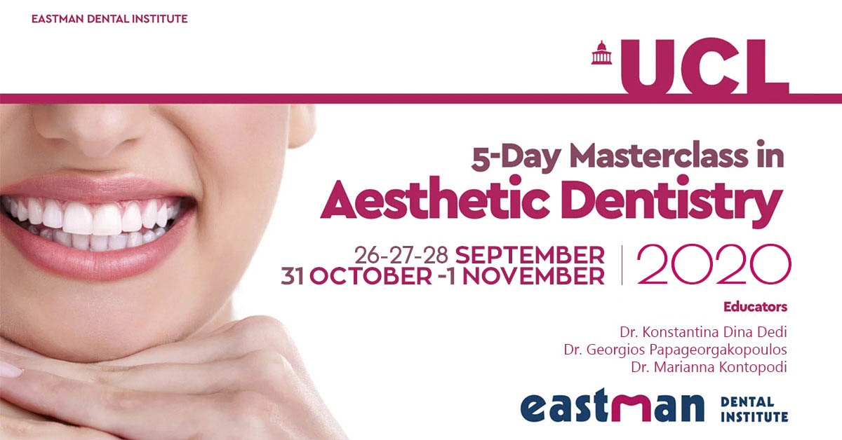 5 Days Masterclass in Aesthetic Dentistry • ΙΝΣΤΙΤΟΥΤΟ ΜΕΡΙΜΝΑ