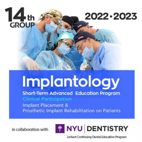 Short-Term Program in Implantology  2022-2023 Greece-New York
