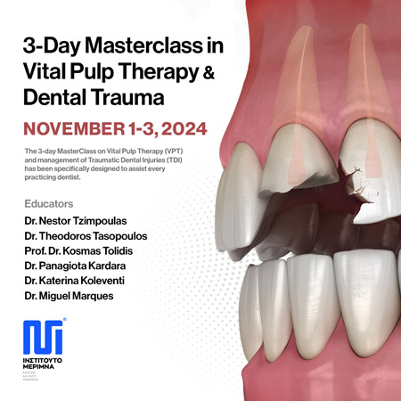 3-Day Masterclass in Vital Pulp Therapy & Dental Trauma