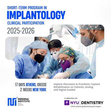 Short-Term Program in Implantology 2025-2026 Greece-New York
