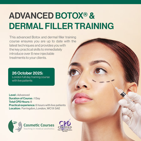 Advanced Botox® and Dermal Filler Training Course