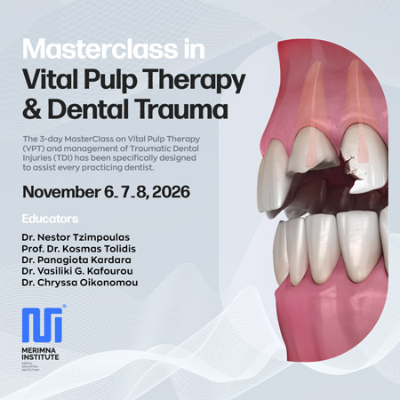 3-Day Masterclass in Vital Pulp Therapy and Dental Trauma